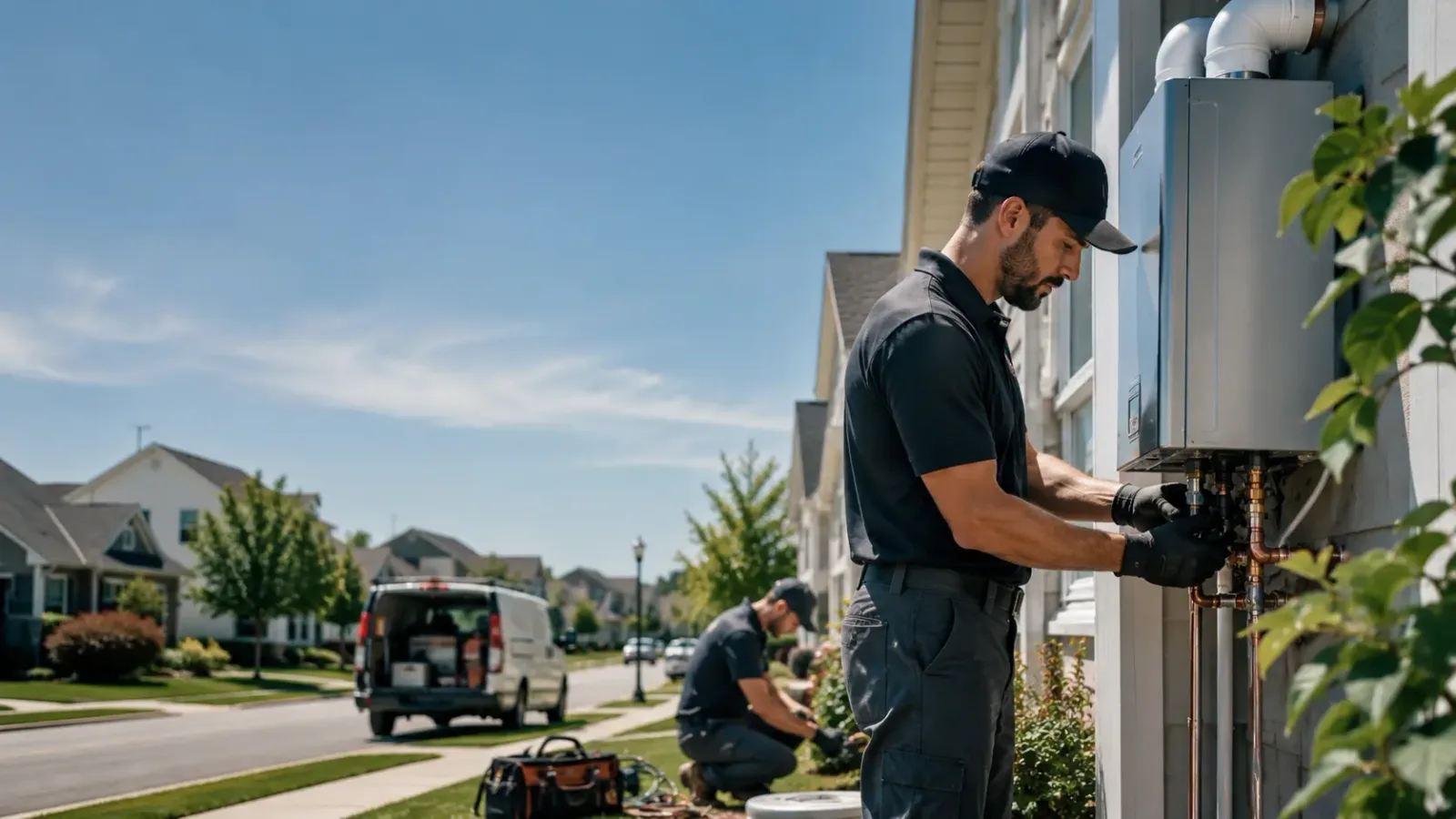 Tankless Water Heater Installation in Harborside, ME